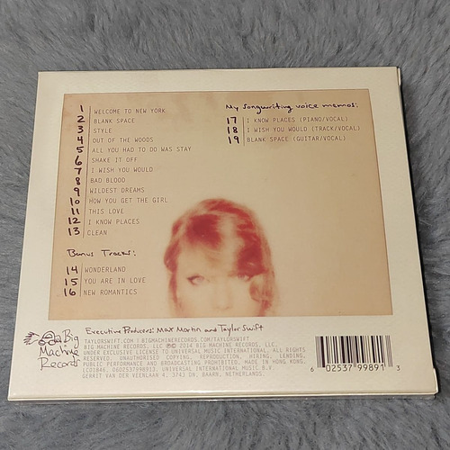 Taylor Swift - Speak Now (2 Cd) Ts, Hecho Por Fans, No Ofici