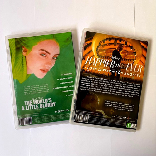 Dvd Billie Eilish The World's A Little Blurry Happier Than