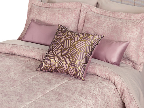 Edrecolcha Lucerna De Jacquard Brocado Queen Size Dormireal