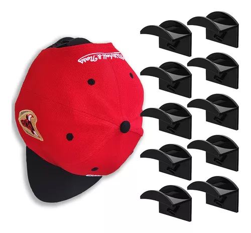 Soporte organizador porta gorras y cachuchas madera GENERICO