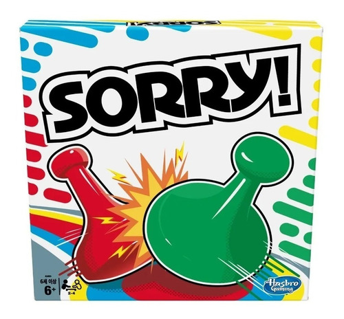 Imagen 2 de 4 de Juego De Mesa Sorry! Hasbro Clásico Estrategia +6
