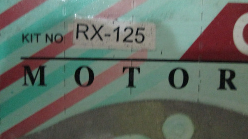 Imagen 2 de 3 de Kit Empacadura Moto Rx-125