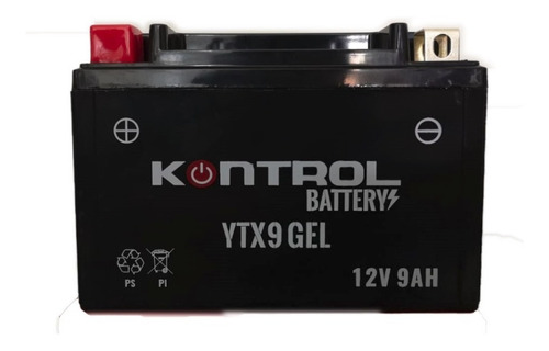Batería Moto Ktm Duke 200 Kontrol Ytx9 Gel