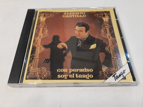 Con Permiso Soy El Tango, Alberto Castillo Cd 1991 Usa 9/10