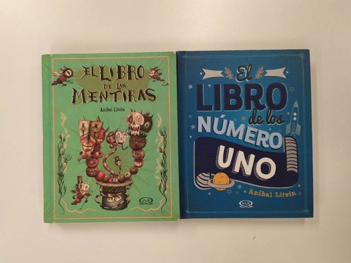 Lote De 2 Libros De Aníbal Litvin El Libro De Las Mentiras Y