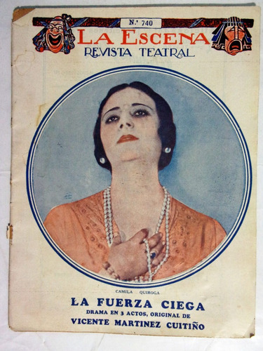 Revista Teatral La Escena - N°740 Septiembre 1932