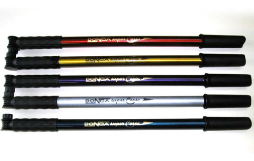 Imagen 2 de 5 de Inflador Bicicleta Donca Aluminio Largo Dunlop