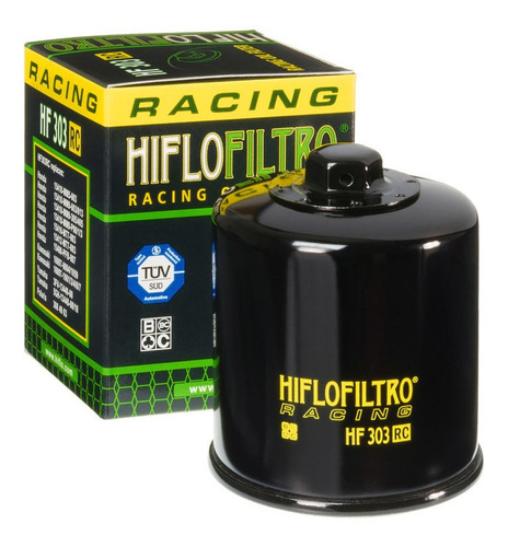 Filtro Óleo Hiflo Hf303rc Racing Er6n Ninja Versys 650 1000