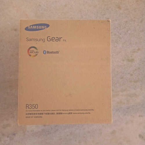 Samsung Smartwatch Galaxy Gear Fit R350 (leia A Descrição) (Usado)