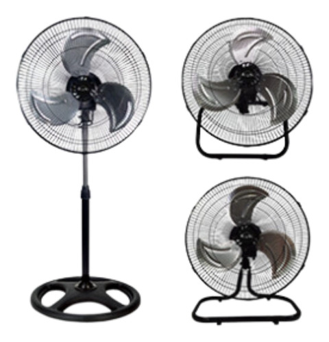 Ventilador Circular Aire Techtools 18puLG 70w Piso Pared