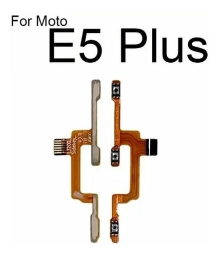 Flex De Botón De Encendido Y Volumen Motorola E5 Plus