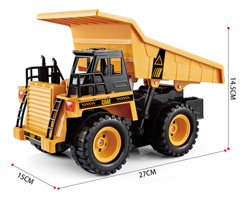2,4g Rc Camión De Volteo Vehículo De Construcción Con