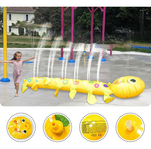 Colchoneta Inflable De Agua Para Fiesta De Jardín Para Niños