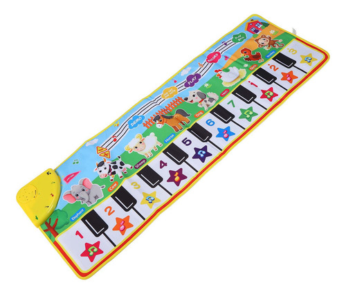Tapete Musical Para Bebés Touch Play Animal, Piano, Teclado,