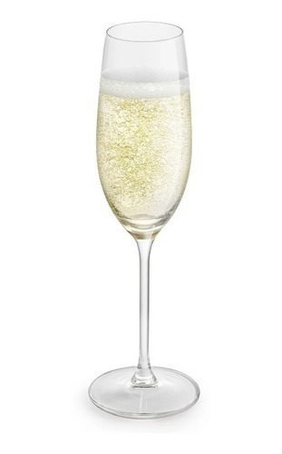 Set De 6 Copa De Champagne De Cristal