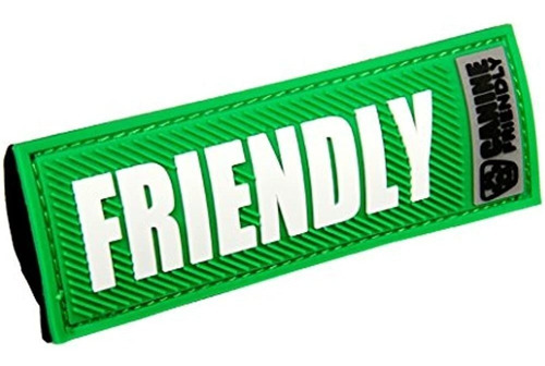 Parche Canine Friendly Bark Notes Para Collar O Correa, 3/4 