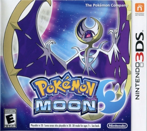 Pokémon Moon 3ds Sellado
