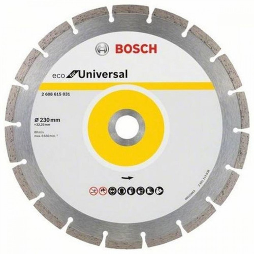 Disco  Eco  Universal Segmentado 9  Bosch