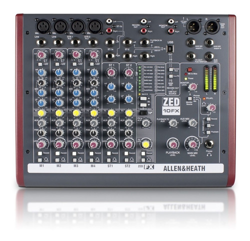 Consola Mixer Allen & Heath Zed 10 Fx