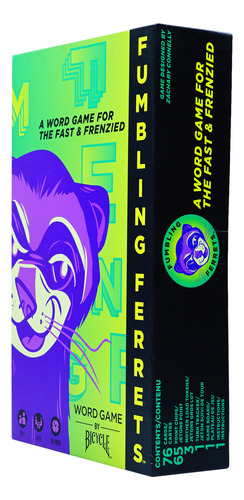 Bicycle Word Game Fast & Frenzied Fumbling Ferrets