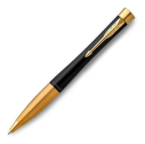 Boligrafo Lapicera Parker Urban Core Gt Tinta Negro Exterior Negro Mate/Acabado Oro