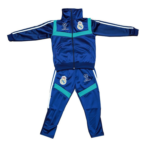 conjunto deportivo azul para niños