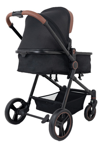 Carrinho Ivy Black Travel System Galzerano C/ Bebê Conforto