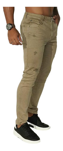 Calça Masculina Jeans Escuro Modelo Slim Pit Bull-60139