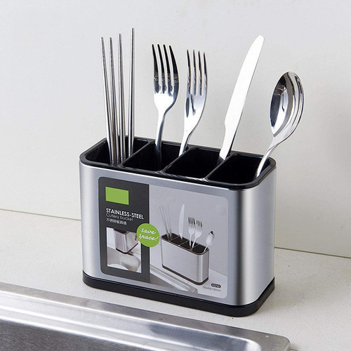 Portacubiertos De Cocina, Soporte Para Cubiertos De Acero