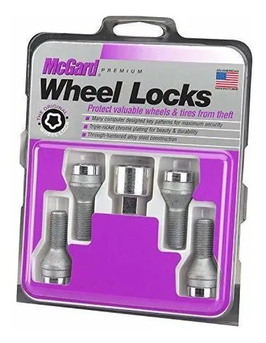 Bloqueo Ruedas Cónicas Mcgard Cromo M14 X 1.5 (set 4