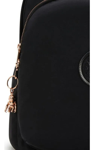 Mochila Kipling Delia M Black Rose Spice