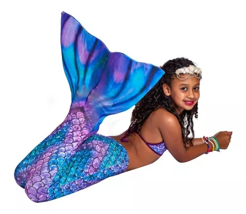 Biquíni Infantil Completo Sereia Moda Praia Piscina - Rey Shop