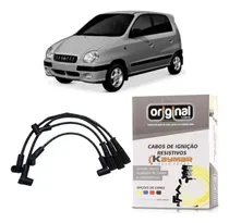 Comprar Jogo Cabos De Vela 10mm Hyundai Atos Prime 1.0 12v- Ano 2000
