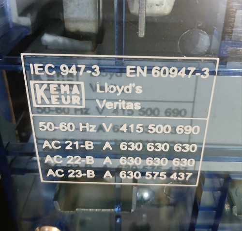 Chave Comutadora Sob Carga Ss32-630/3 - Holec