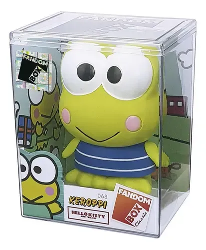 Keroppi Vampiro Peluche Pequeño -sanrio Hello Kitty Original Verde Lima | Cuotas sin interés