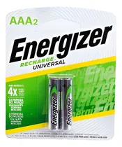 Comprar 2 Pilas Baterías Recargables Energizer Aaa2 700 Mah