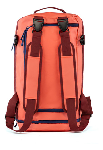 Sport Bag 2 Em 1 Kouda Ellis Cor Coral Desenho do tecido Liso