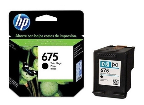 Cartucho Hp 675 Negro Original (b)