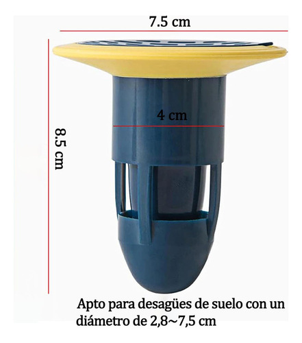 G Tapón De Desagüe Universal Resistente A Los Olores Y A