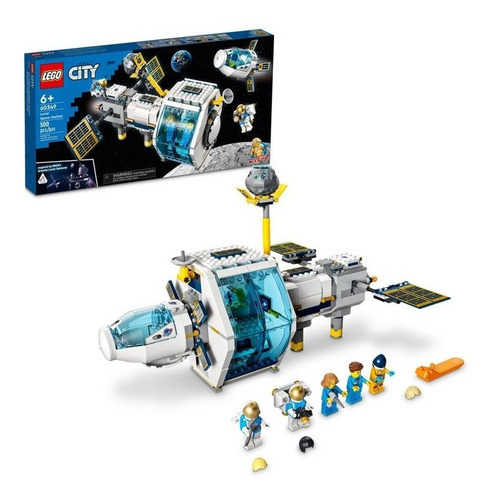 Kit De Construcción Lego City Estación Espacial Lunar 60349 500