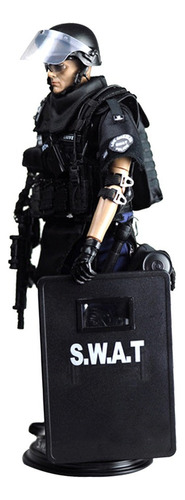 Traje De Combate Swat Police Soldier Point Man De 1/6 Pulgad