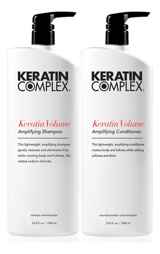 Shampoo E Condicionador Duo Keratin Complex Keratin Volume