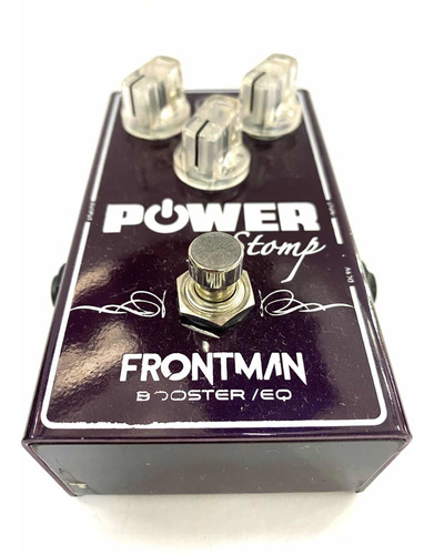 Pedal Guitarr Power Stomp Frontman Booster Novo Original
