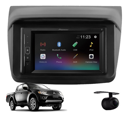 Central Multimidia Pioneer Mitsubishi L200 Triton 2012