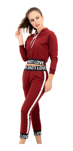 Jogger Mujer Pants Love Moda Diseño Original Cool Juvenil