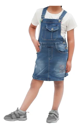 Vestido overol niña hotsell