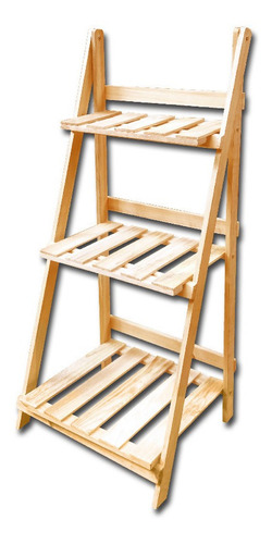 Imagen 3 de 4 de Exhibidor De Madera Plegable