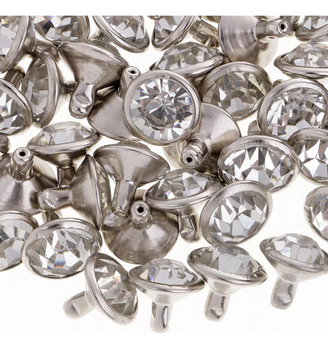 2 Accesorios De Cuero 10mm Plata