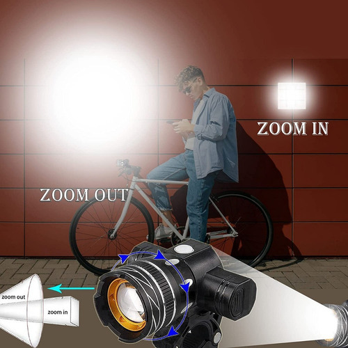 A 2* Lámpara Led Recargable 6000 Lm Impermeable Para