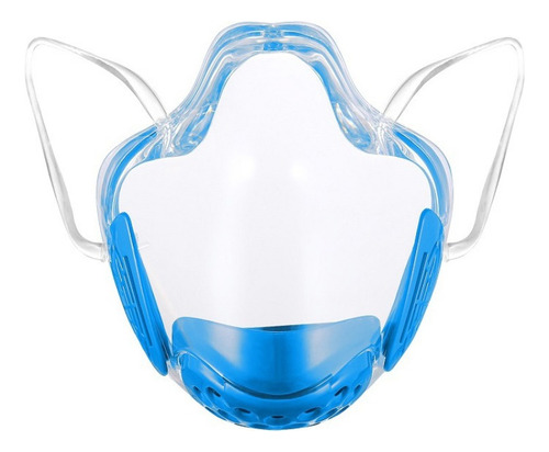 Máscara Transparente Reutilizable Transpirable Pc Resistente